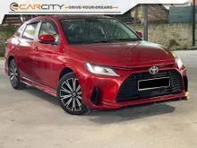 2024 Toyota Vios 1.5 G Sedan WARRANTY TOYOTA + FULL SERVICE RECORD + LOW MILEAGE 22K KM