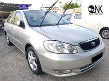 2003 Toyota Corolla Altis 1.8G (A) LOAN AVAILABLE Perfect Condition Guarantee TipTop