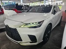 2023 Lexus RX 350 2.4 F SPORT PANORAMIC ROOF SURROUND CAMERA POWER BOOT LOW MILEAGE 14K KM ONLY JAPAN HIGH GRADE 5A HEAD UP DISPLAY 8 YEARS WARRANTY
