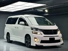 2014 Toyota Vellfire 2.4 ZG Pilot Seat Sunroof