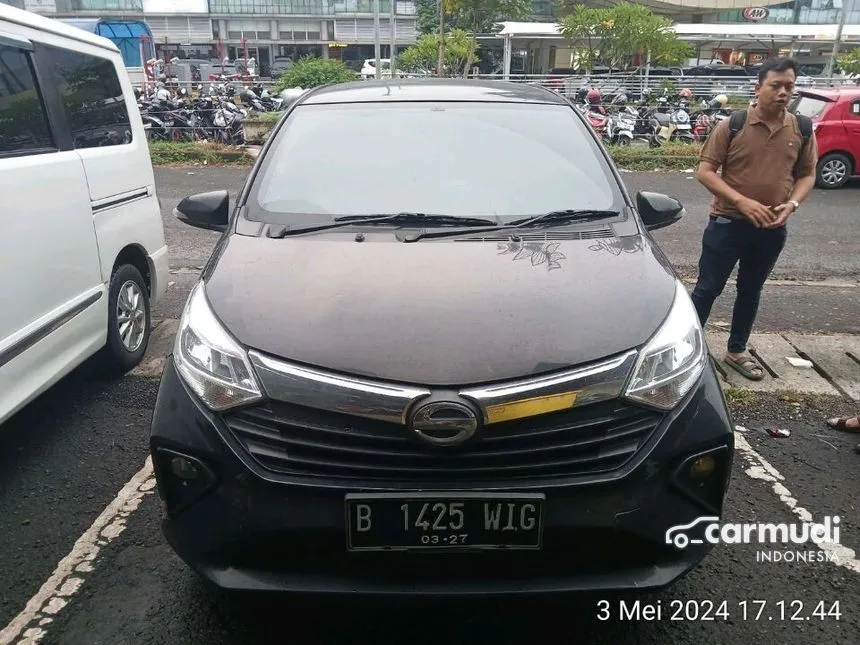 Jual Mobil Daihatsu Sigra 2022 R 1.2 di Banten Manual MPV Hitam Rp 126.000.000