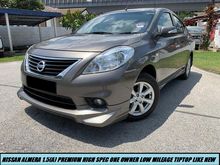 2016 Nissan Almera 1.5 VL FULLY SPEC PUSH START KEYLESS ONE OWNER LOW MILEAGE TIPTOP CONDITION LIKE NEW CAR