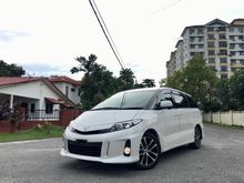 2015 Toyota Estima 2.4 Aeras MPV 2 Power Door Leather Seat Home Theatre System