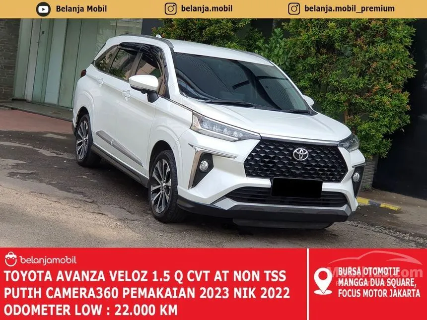 Jual Mobil Toyota Veloz 2022 Q (Non Premium Color) 1.5 di DKI Jakarta Automatic MPV Putih Rp 228.000.000