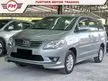 Used TOYOTA INNOVA 2.0G NEW LOOKS WITH 3 YEARS WARRANTY FAMILY USED TIPTOP