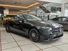 2022 Mercedes-Benz E350 2.0 AMG Line Premium Plus Convertible [UK UNREG UNIT, 4900KM, BURMESTER SOUND SYSTEM, 360CAM]