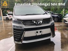 2018 Toyota Vellfire 2.5 ZG Facelift 7seats Leather Seats 360view PowerBoot
