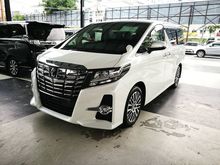 2016 Toyota Alphard 2.5 SC Japan Spec - UNREG