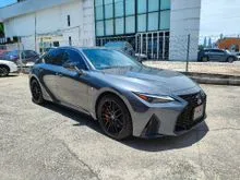 2022 LEXUS IS300 2.0 F-SPORT (27K KM) 4CAM - UNREG $ OFFER $ HURRY $