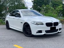 2013 BMW 520i 2.0 M-SPORT (A) WITH WARRANTY M-SPORT STEERING LEATHER SEAT GUARANTEE ACCIDENT FREE
