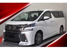 2017 Toyota Vellfire 2.5 Mil-12K S/Roof P/Boot JBL