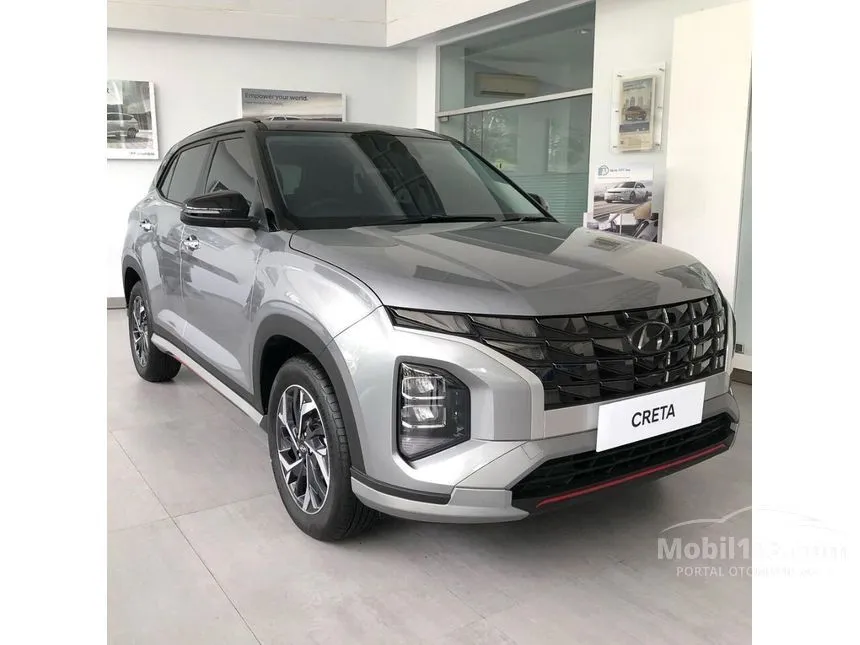 Jual Mobil Hyundai Creta 2024 Prime 1.5 di DKI Jakarta Automatic Wagon Silver Rp 371.800.000