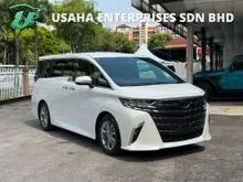 2025 TOYOTA ALPHARD Z 2.5 MILEAGE ONLY 22KM**JBL SOUND SYSTEM**GRADE 6A**HEAD UP DISPLAY**DIGITAL INNER MIRROR**BLIND SPOT MONITOR**REAR MONITOR**