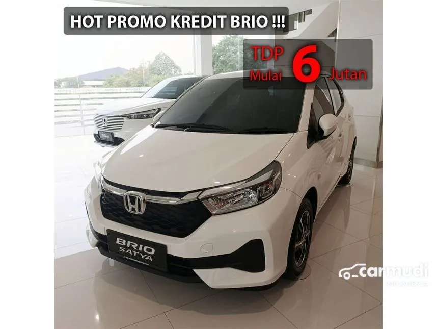 Jual Mobil Honda Brio 2024 E Satya 1.2 di Banten Automatic Hatchback Putih Rp 138.000.000