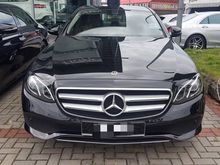 2018 Mercedes-Benz E200 2.0 Avantgarde (A) DEMO CAR