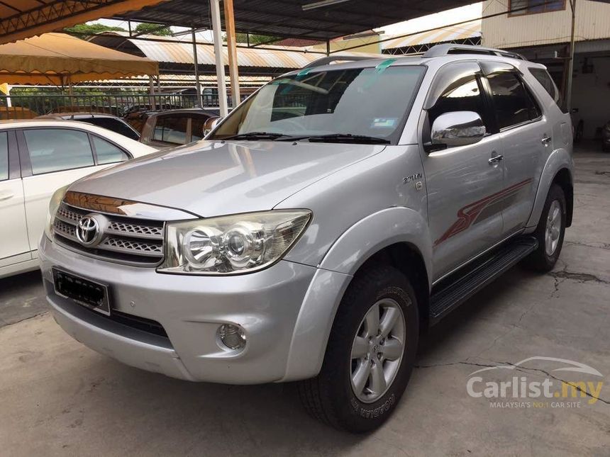 Toyota Fortuner 2010 V 2.7 in Penang Automatic SUV Silver for RM 83,000 ...
