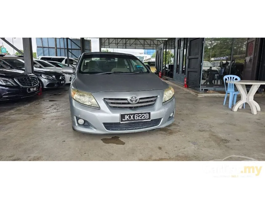 2008 Toyota Corolla Altis E Sedan