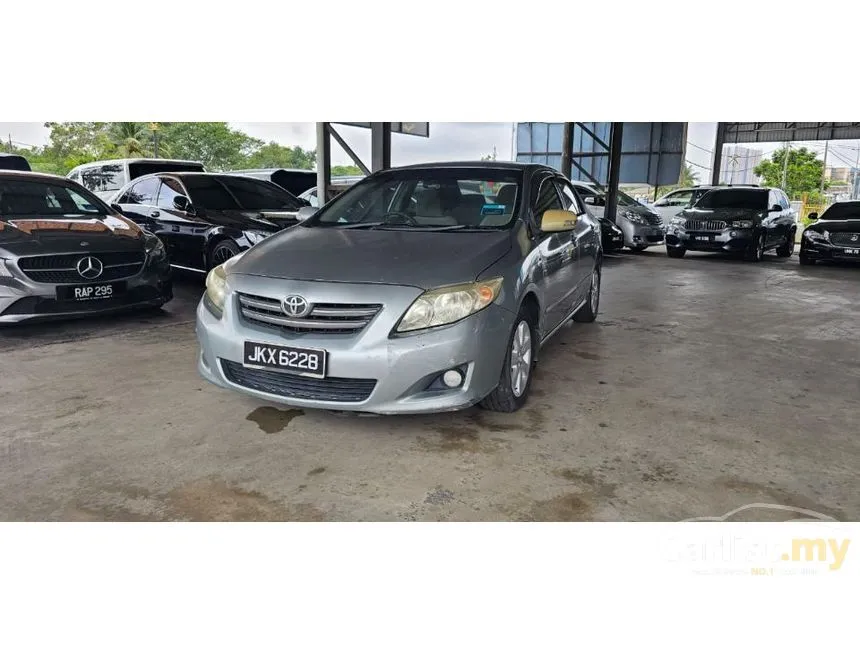 2008 Toyota Corolla Altis E Sedan
