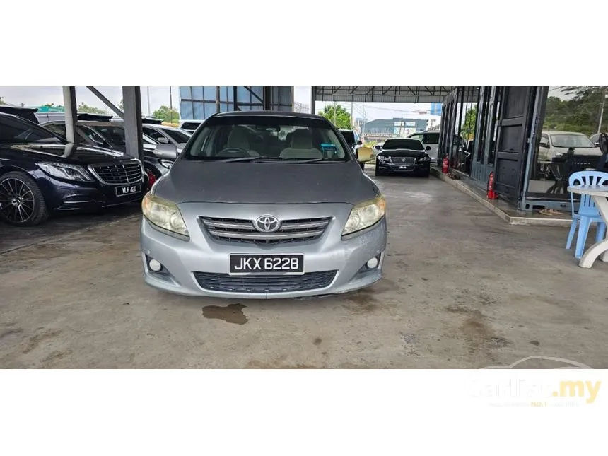 2008 Toyota Corolla Altis E Sedan