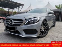 2016 Mercedes-Benz C300 2.0 (A) AMG , Sunroof, Full Service , Under Warranty till 2020 ** 1 Private Owner **