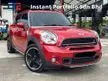Used 2015/2020 MINI Countryman 1.6 S ALL4 low mileage - Cars for sale