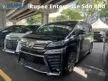 Recon 2019 Toyota Vellfire 2.5 Z G Edition MPV 3 Led Projector Headlamps 3 Electric Memory Leather Pilot Seats Power Boot 2 Power Door