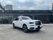 2023 Rolls-Royce Cullinan 6.75 V12 SUV Star Roof,Two Tone Inteior,Bespoke Audio,Japan Spec,5A,9K KM,Head Up Display,Air Suspension
