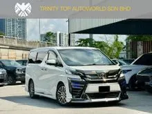 2016 Toyota Vellfire 2.5 ZG Facelift Modellista. Pilot Seat, Sunroof, 360 Camera, Powerboot, Rear Entertainment, Full Leather Seat.