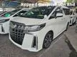 Recon 2020 Toyota Alphard 2.5 SC Sunroof 3 LED Pilot Leather Aircond Seats Apple Carplay Android Auto Reverse Camera Power Boot Unregistered