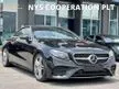 Recon 2019 Mercedes Benz E350 2.0 Turbo Convertible AMG LINE PREMIUM PLUS Unregistered Power Seat Memory Seat KeyLess Entry Push Start Dual Zone Climate