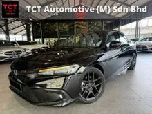 2023 Honda Civic 1.5 RS FE FULL SERVICE RECORD , NOT HYBRID , UNDER WARRANTY 2028 , APPLE CARPLAY , RS ALCANTARA SEAT , HONDA SENSING LANE WATCH Sedan