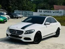 MERCEDES C-CLASS 2016 FACELIFT RM59,900 TURBO POWER, 1 OWNER, CONDITION 9/10, TIPTOP NO ISSUE, JIMAT MINYAK, DEAL TERPADU PALING BERBALOI