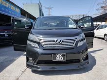 2010 Toyota Vellfire 2.4 Z Platinum MPV, 2xPower Door, Power Boot, Premium Sound System