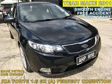 2011 Naza Kia Forte 1.6 SX Sedan (A) PERFECT CONDITION WITH PUSH START PADDLE SHIFT SAVE PETROL