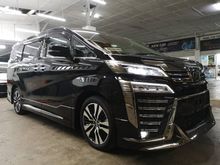 2018 Toyota Vellfire 2.5 Z G Edition MPV