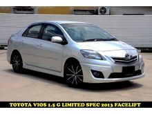 2013 Toyota Vios 1.5 G LIMITED TRD SPEC LEATHER SEAT