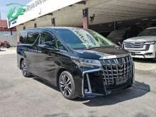 2021 Toyota Alphard 2.5 G S C Package MPV (LOW MILEAGE) GRADE 4.5 / SUNROOF / DIM / BSM / POWER BOOT / KEYLESS ENTRY / PUSH START