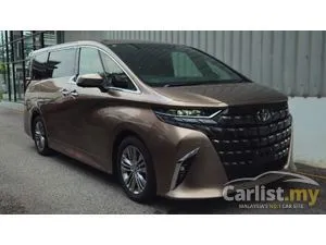 Ready stock 2025 Toyota Alphard Z Unregistered Grade5A Welcome view