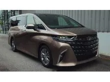 Ready stock 2025 Toyota Alphard Z Unregistered Grade5A Welcome view