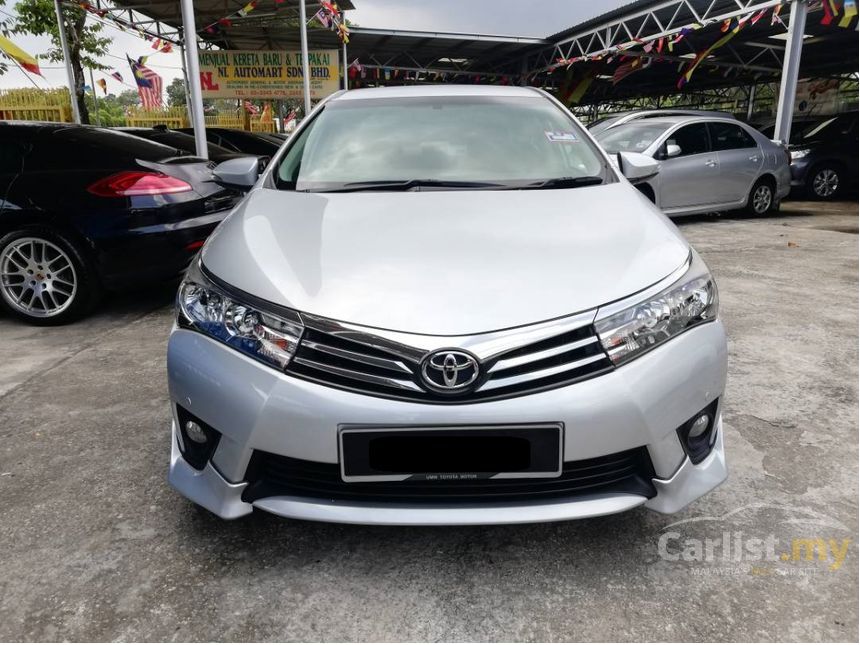 Toyota Corolla Altis 2015 G 1.8 in Selangor Automatic Sedan Silver for ...