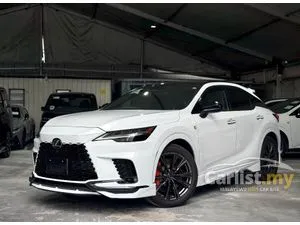 Unregistered Lexus RX350 (A)F Sport , TRD Bodykit , Panoramic Roof , Black Leather , HUD , 360Cam , DIM, BSM (Low Mileage)(Good Condition)