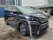 Recon 2018 Toyota Vellfire 2.5 Z G Edition MPV 2.5 ZG PCS LKA PB Unreg - Cars for sale