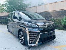 2018 Toyota Vellfire 2.5 ZG Unreg Alpine