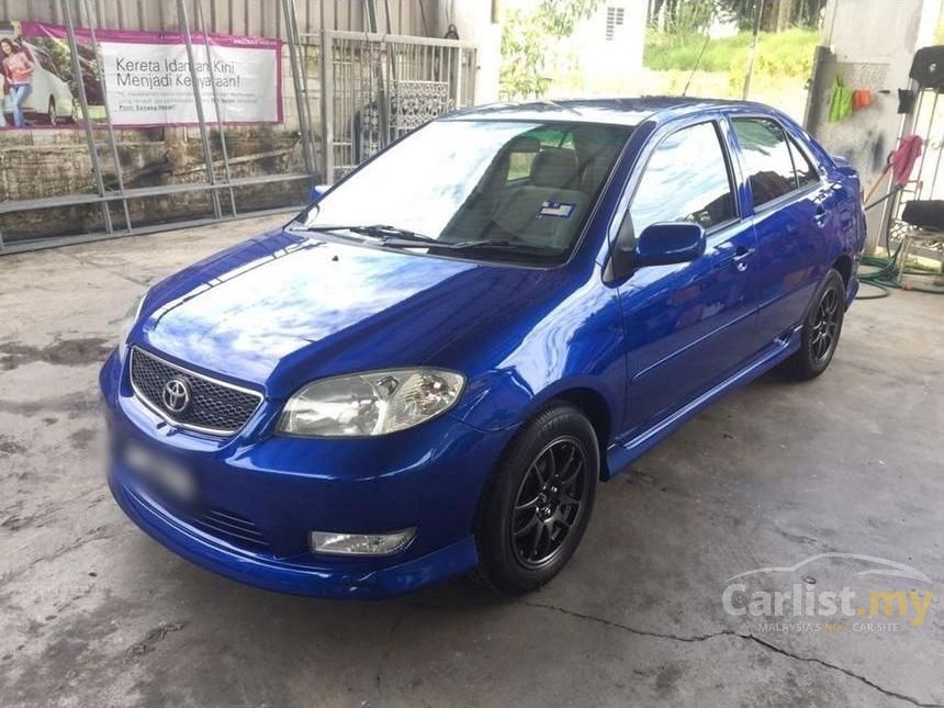 Toyota Vios  2004  E 1 5 in Johor Automatic Sedan Blue for 