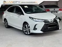 2022 Toyota Vios 1.5 E Sedan WARRANTY FULL SERVICE LED DAYLIGHTS 360 CAMERA