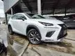 Recon JUMBO DEAL 2019 Lexus NX300 2.0 F Sport WHITE LEATHER SPECIAL OFFER UNREG