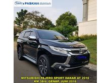 2016 Mitsubishi Pajero Sport 2.5 Dakar SUV Hitam,KM38rb, Dp83jt, Genap
