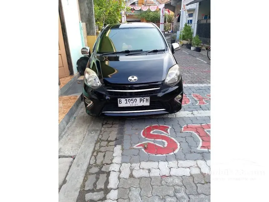 Jual Mobil Toyota Agya 2014 G 1.0 di Jawa Tengah Automatic Hatchback Hitam Rp 90.000.000