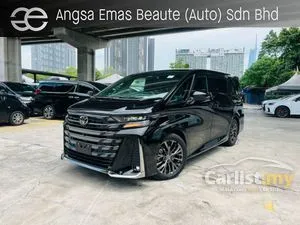 2024 Toyota Vellfire 2.4 Z Premier Turbo Black Interior Unregister Grade 5A Ready Stock Roof Monitor HUD BSM DIM Auto-Parking Teammate 360 Camera