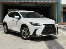 **12K KM**BROWN INTERIOR** 2023 Lexus NX 250 2.5 Luxury (A) 5AA GRADE * READY STOCK*